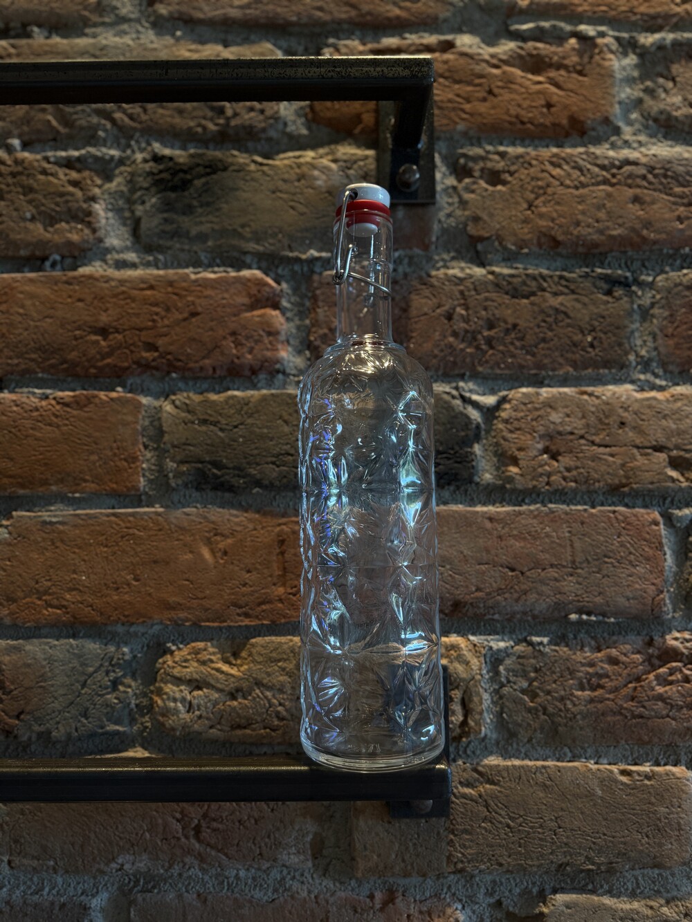 Papa Rhein Karaffe pro Flasche transparent